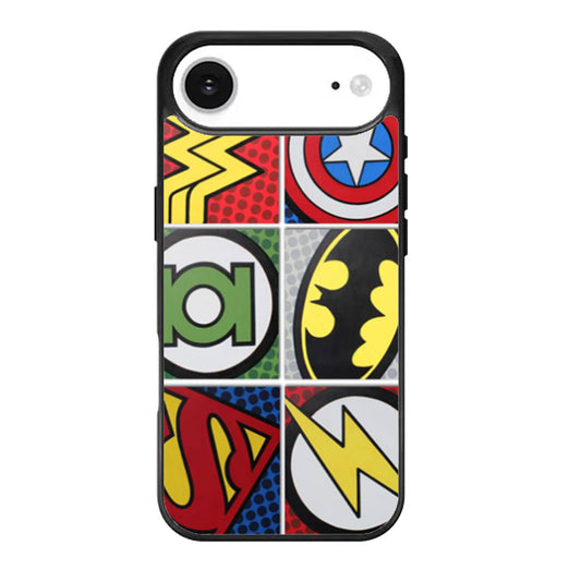 Pop Comic Super Hero Logo iPhone Air Case