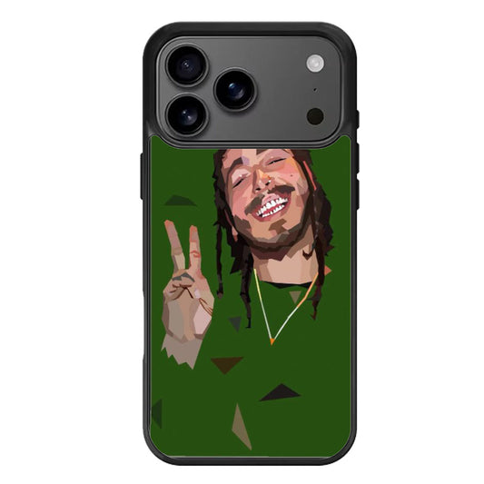 Post Malone Artwork iPhone 17 Pro Max Case