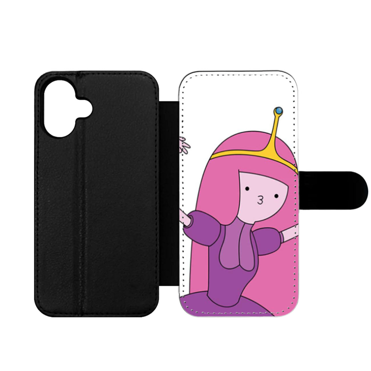 Princess Bubblegum Adventure Time Wallet iPhone Case