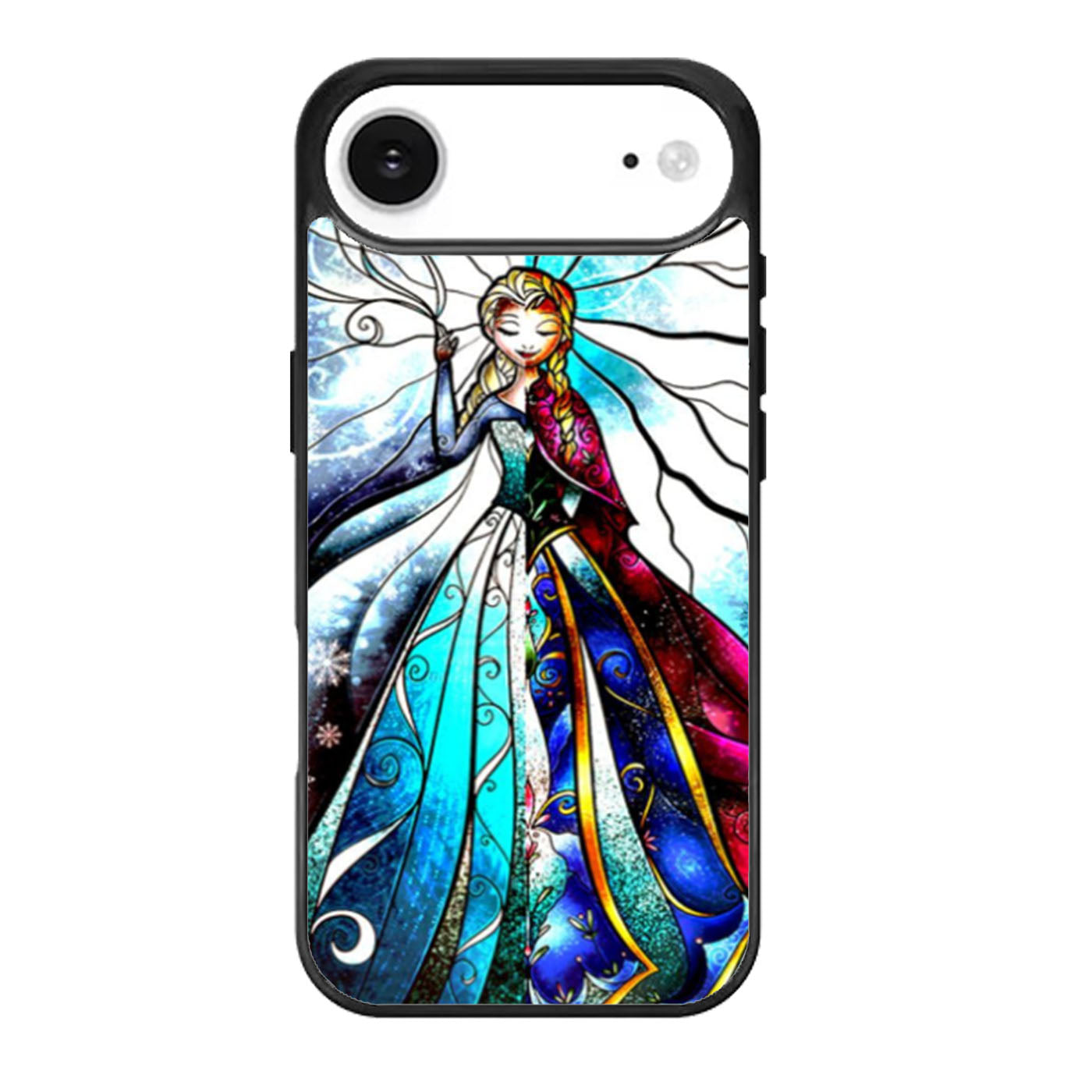 Princess Elsa And Anna Stained Glass iPhone Air Case