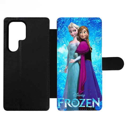 Princess Elsa and Anna Disney Frozen Wallet Samsung Case