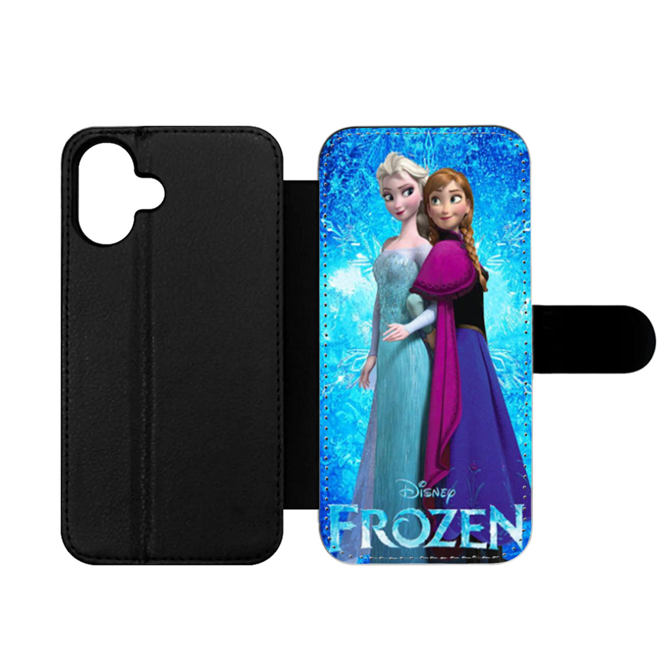 Princess Elsa and Anna Disney Frozen Wallet iPhone Case