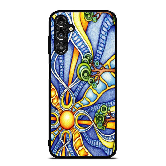Psychedelic Nature Art Samsung A16 Case