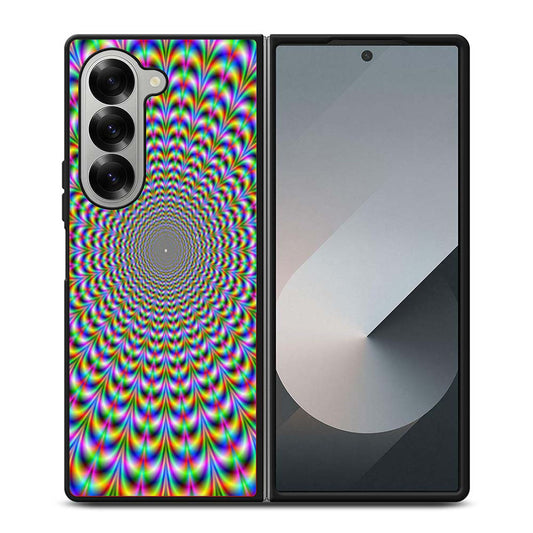 Psychedelic Spiral Samsung Z Fold 6 Case