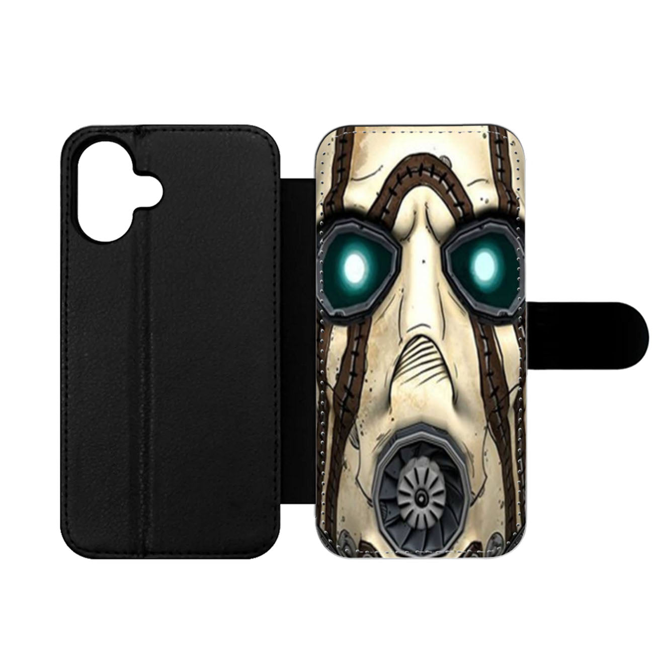 Psycho Mask Wallet iPhone Case