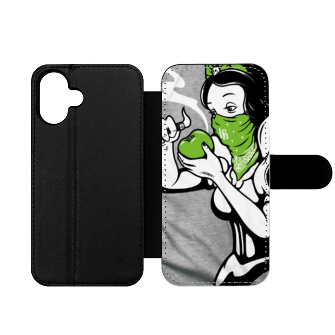 Punk Disney Snow White Wallet iPhone Case