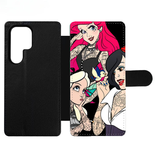 Punk Tattoo Princess Wallet Samsung Case