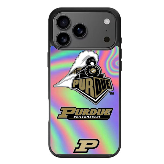 Purdue Boilermakers Holographic iPhone 17 Pro Max Case