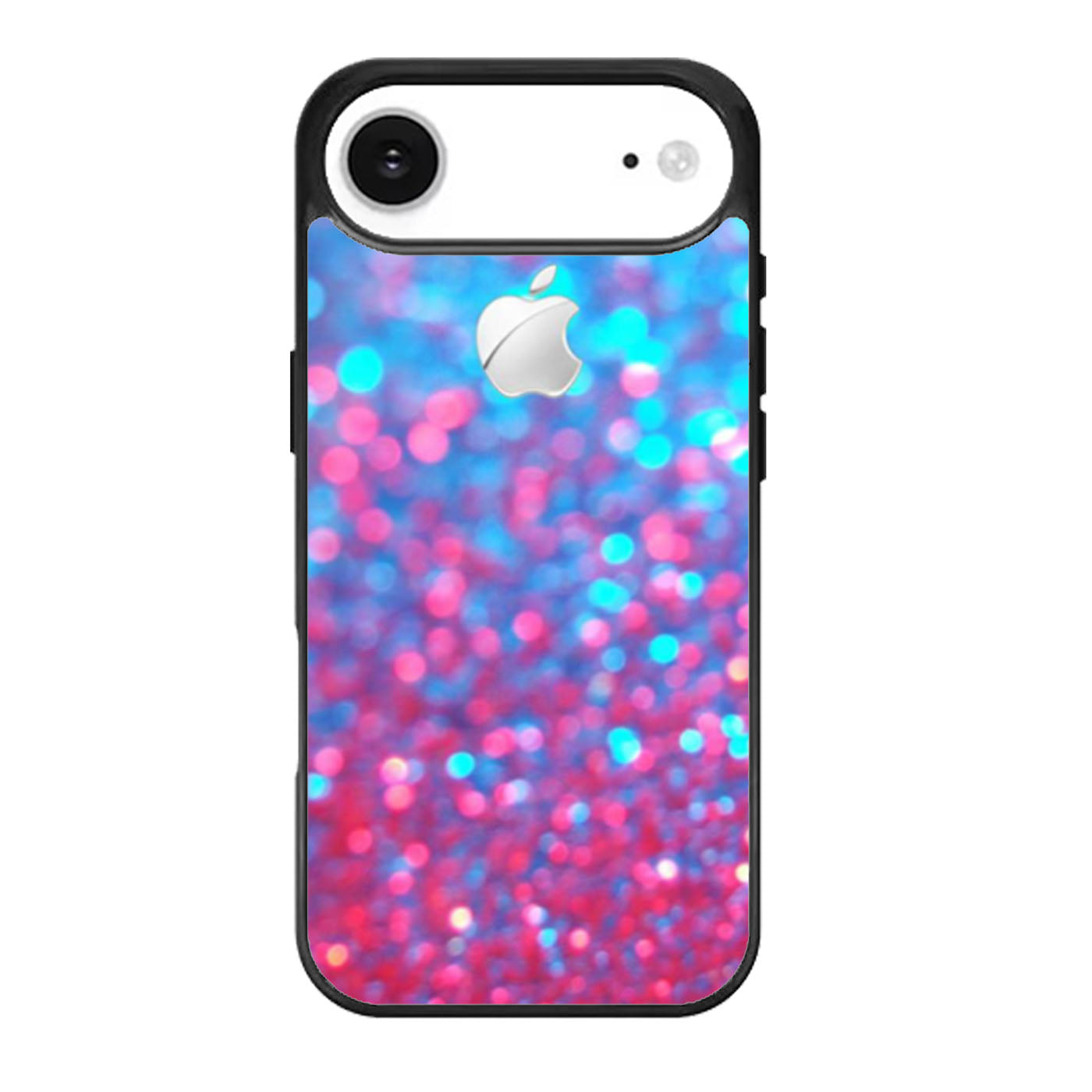 Purple Blue Faux Glitter iPhone Air Case