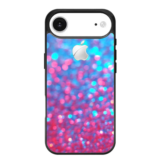 Purple Blue Faux Glitter iPhone Air Case