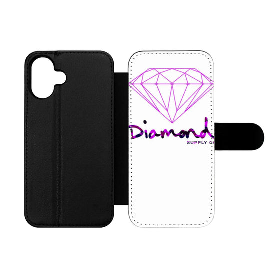 Purple Diamond Supply Co Wallet iPhone Case