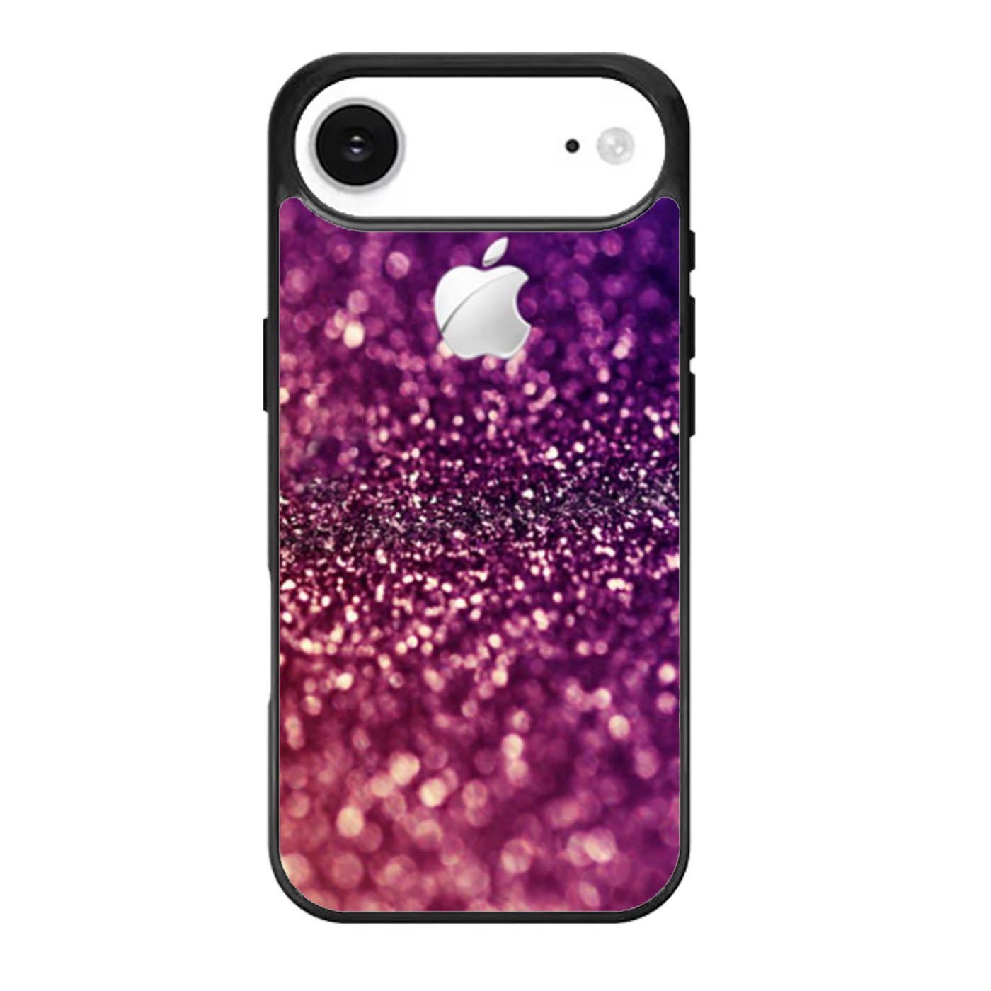 Purple Faux Glitter iPhone Air Case