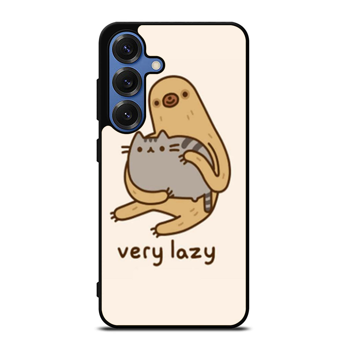 Pusheen The Cat Very Lazy Samsung S25 Ultra Case