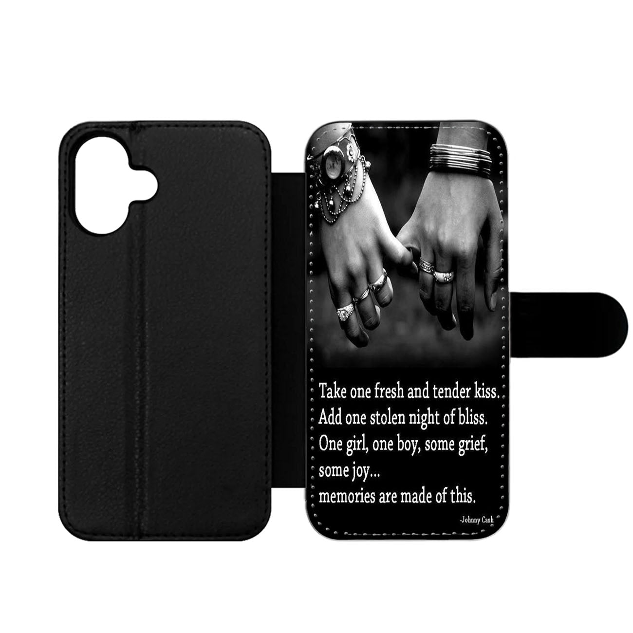 Quotes Johnny Cash Wallet iPhone Case