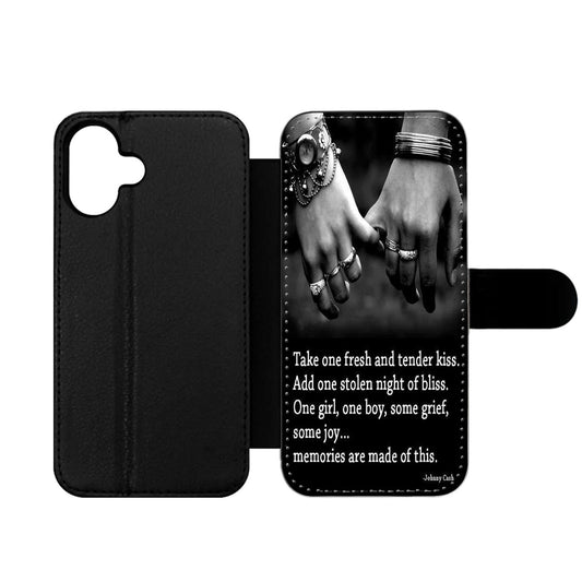 Quotes Johnny Cash Wallet iPhone Case