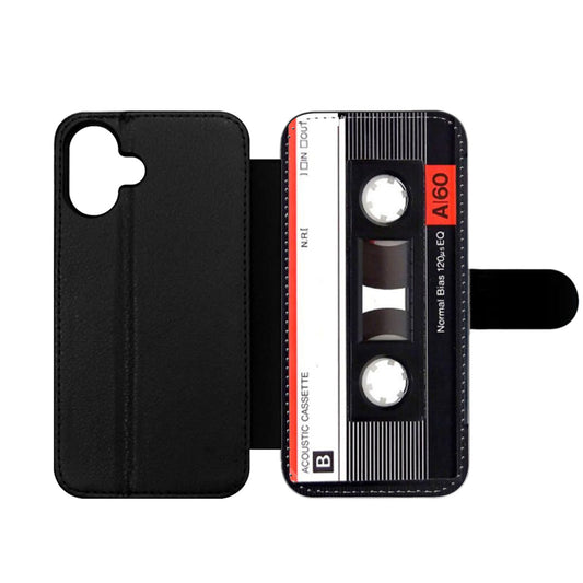 RETRO CASSETE TAPE RETRO Wallet iPhone Case