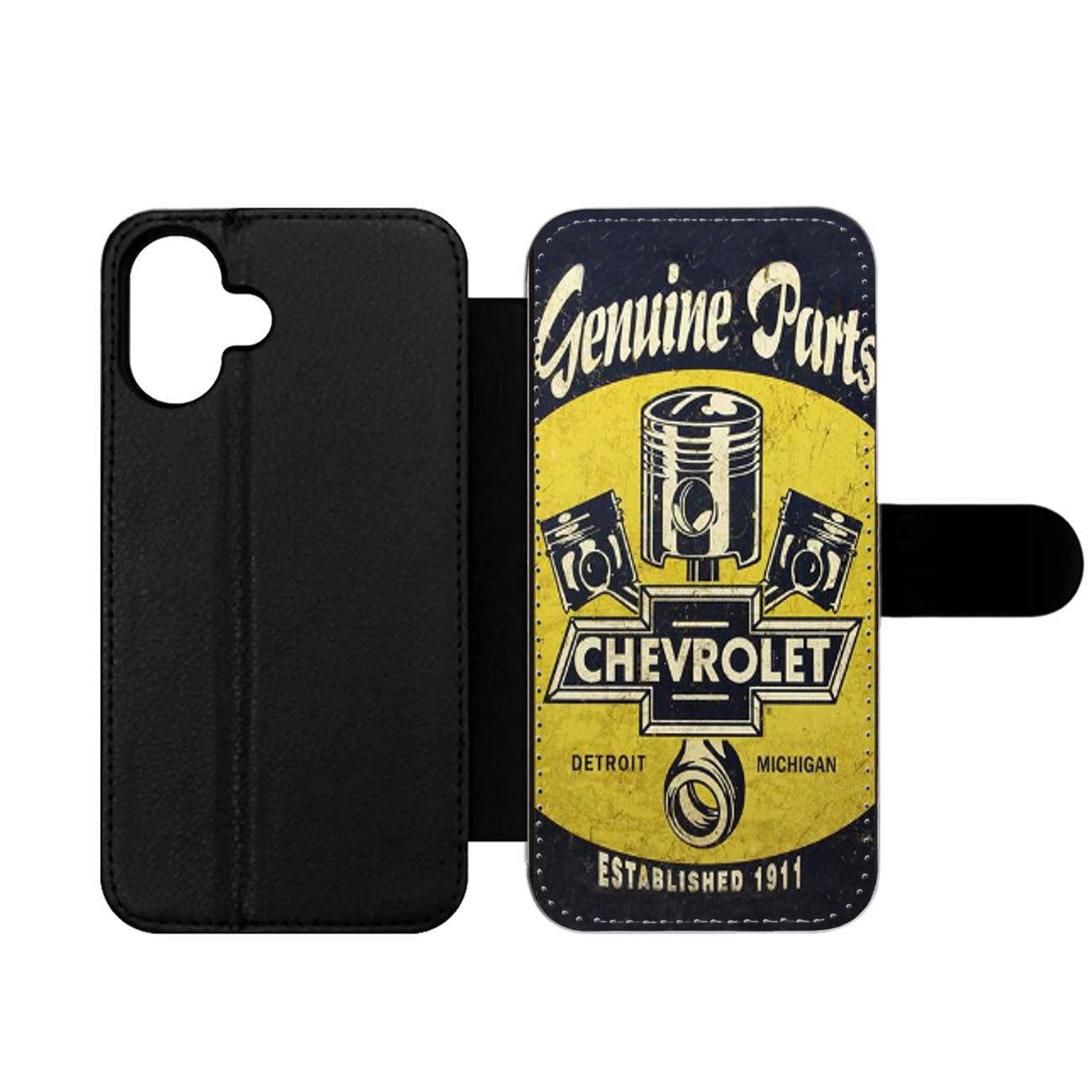 RETRO POSTER CHEVY CHEVROLET Wallet iPhone Case