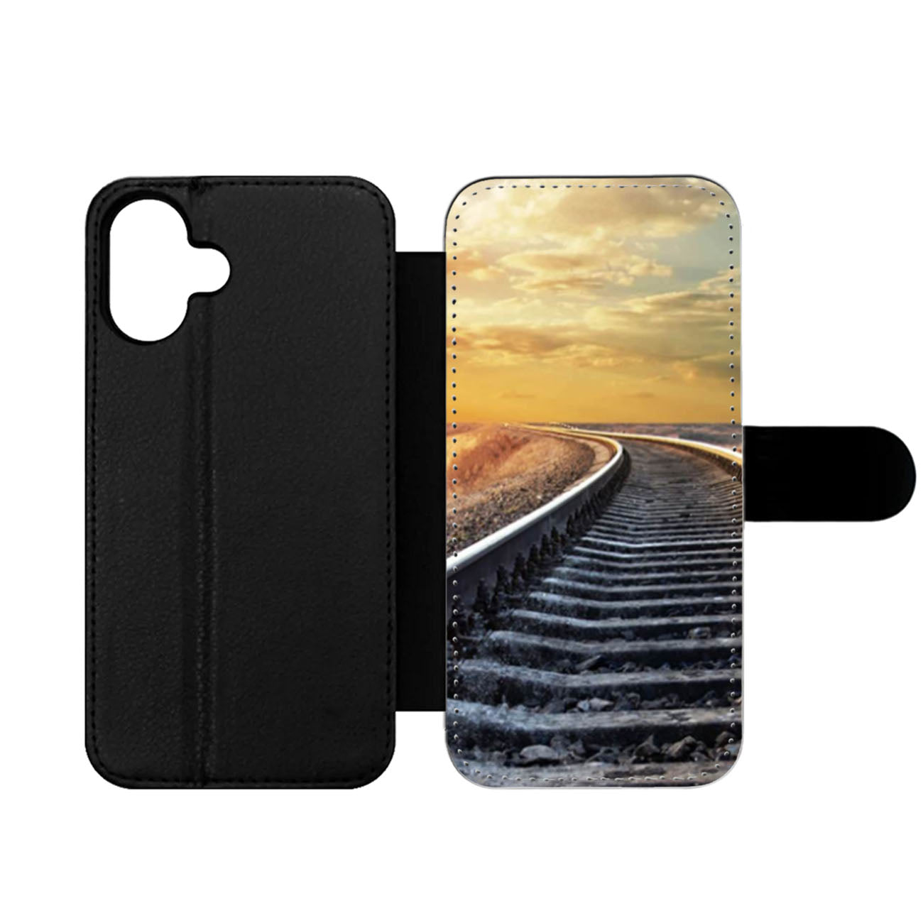Rail Road Wallet iPhone Case
