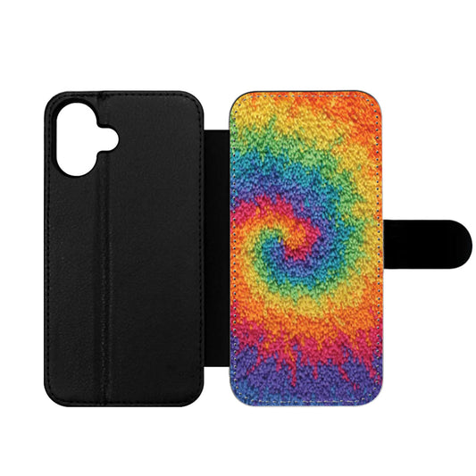 Rainbow Tie Wallet iPhone Case