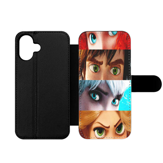 Rapunzel and The Jack Frost Wallet iPhone Case