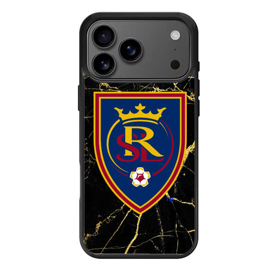 Real Salt Black Marble iPhone 17 Pro Max Case