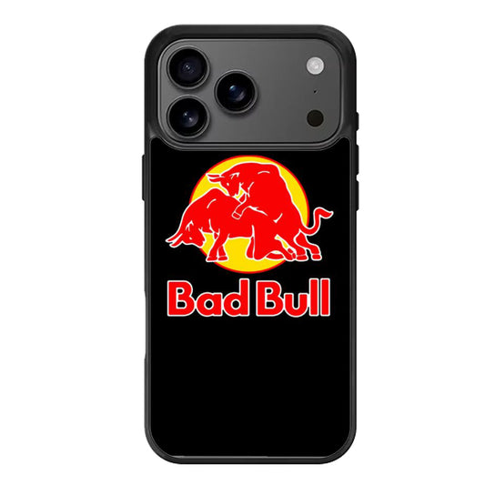 Red Bull Bad Bull Black iPhone 17 Pro Max Case