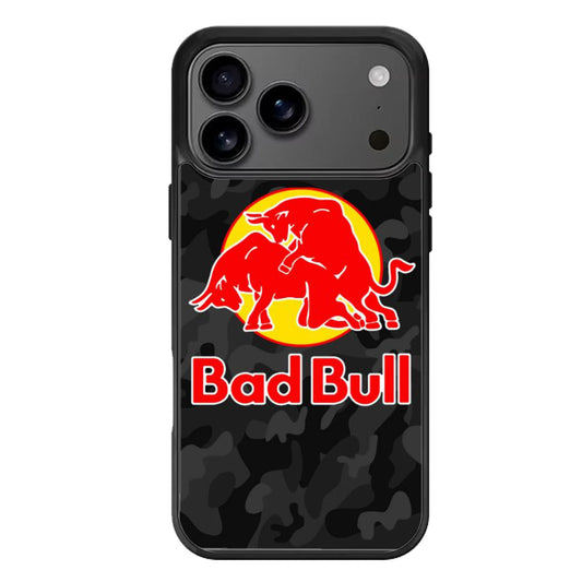 Red Bull Bad Bull Camo iPhone 17 Pro Max Case