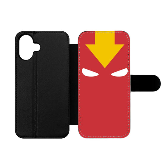 Red Tornado Wallet iPhone Case