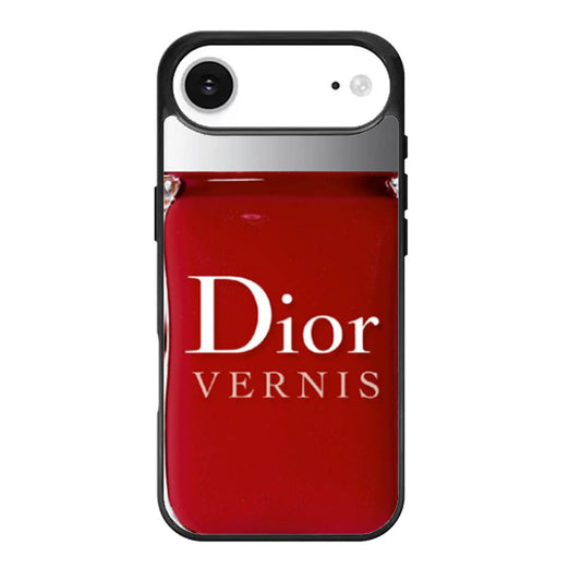 Red Vernis Nail Colour iPhone Air Case