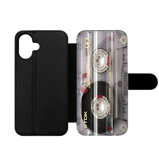 Retro Cassette Wallet iPhone Case