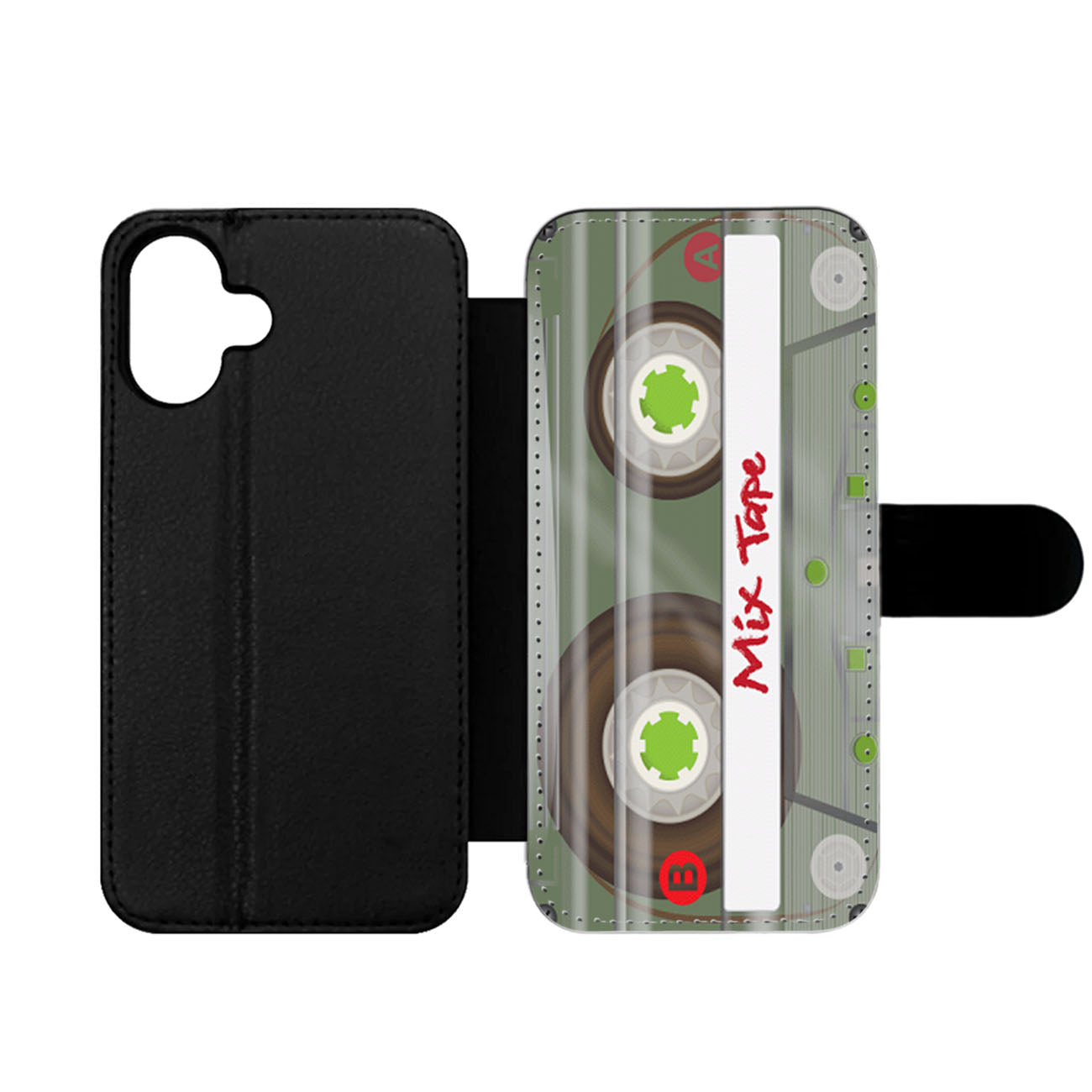 Retro Mix Tape 02 Wallet iPhone Case