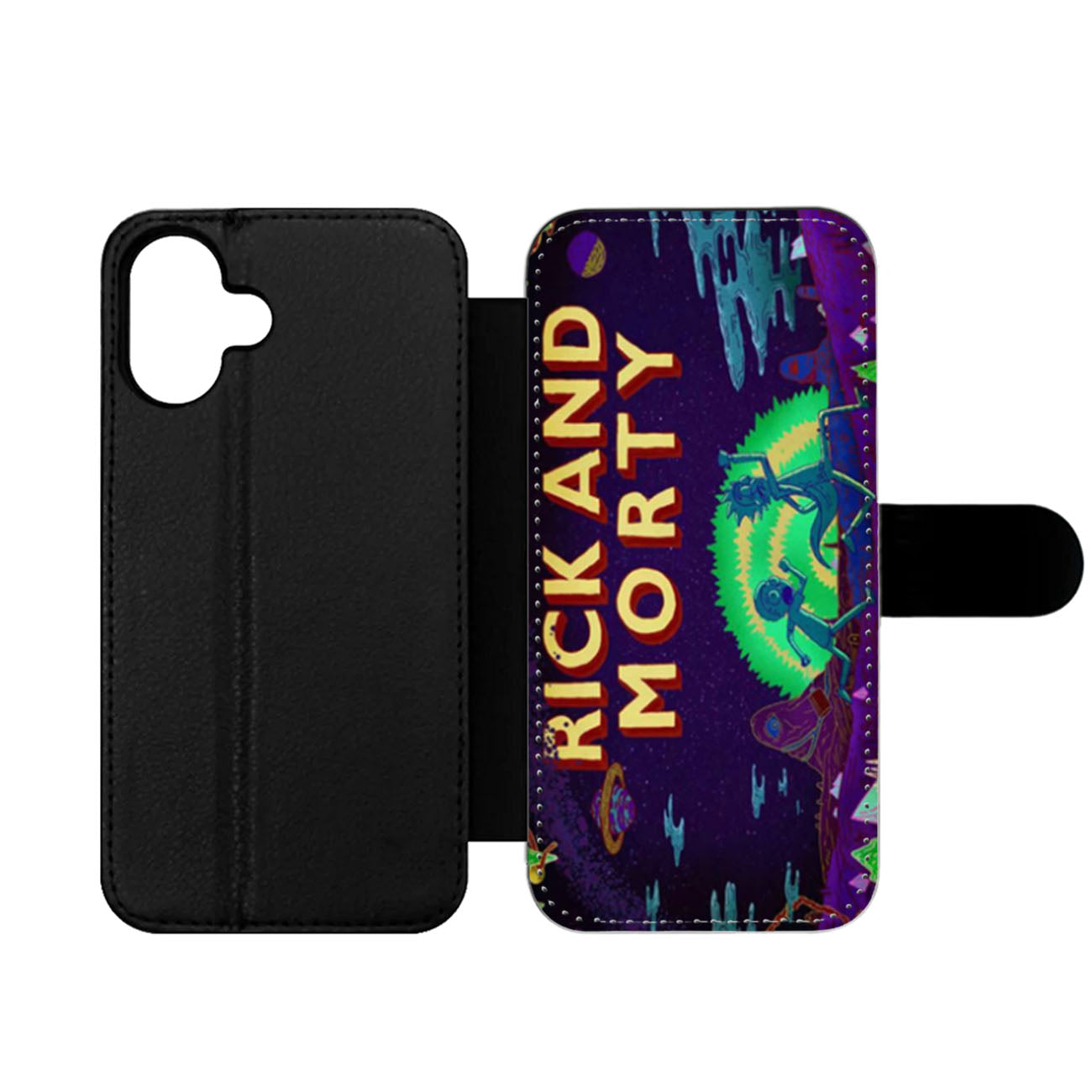 Rick and Morty 02 Wallet iPhone Case