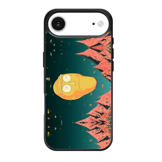 Rick and Morty Giant Head Cromulon iPhone Air Case