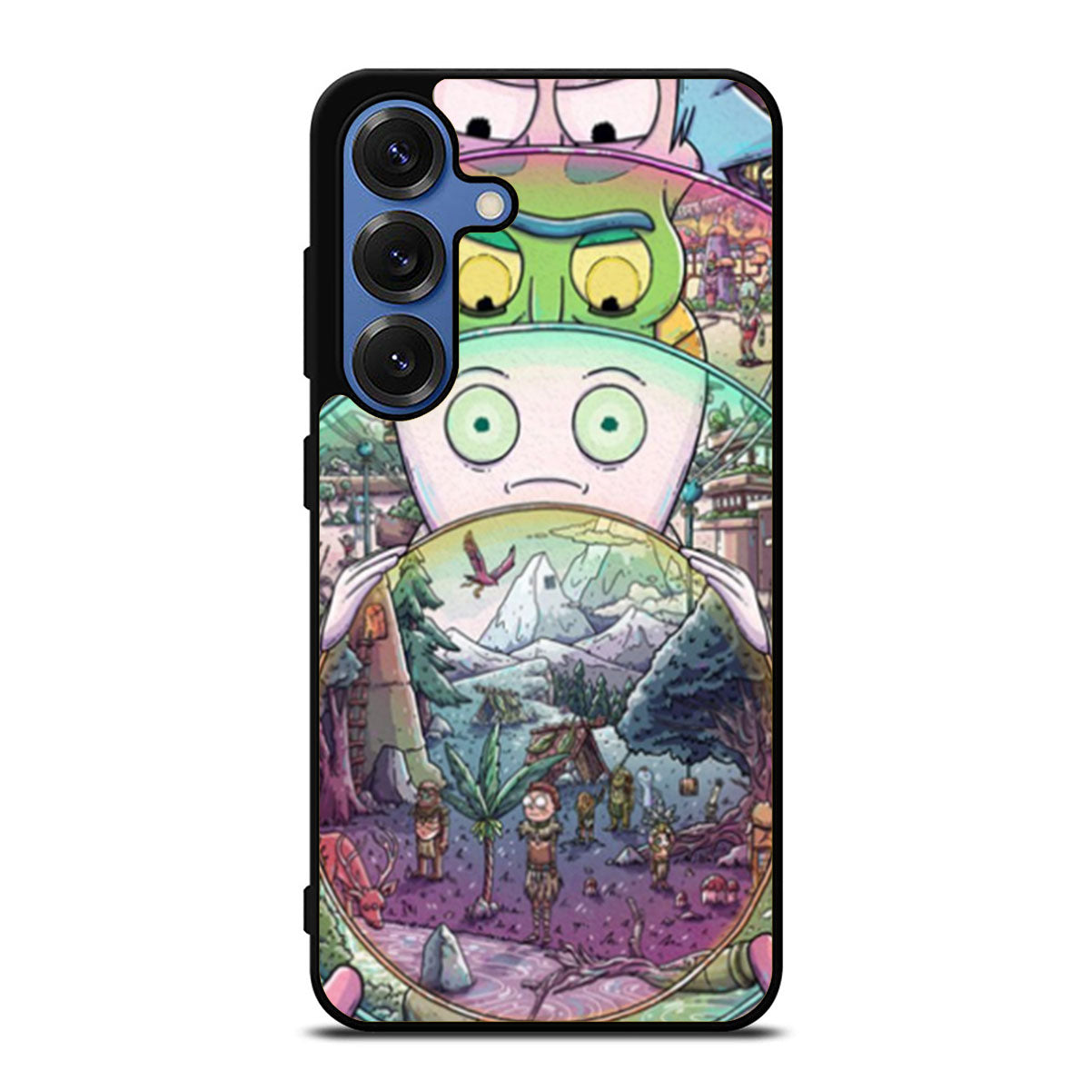 Rick and Morty Miniverse Samsung S25 Ultra Case