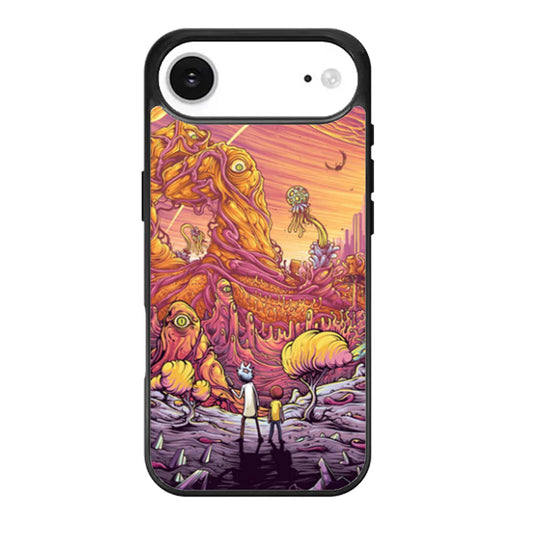 Rick and Morty Psychedelic iPhone Air Case