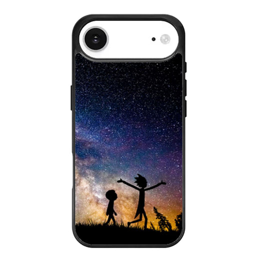 Rick and Morty Silhouette iPhone Air Case