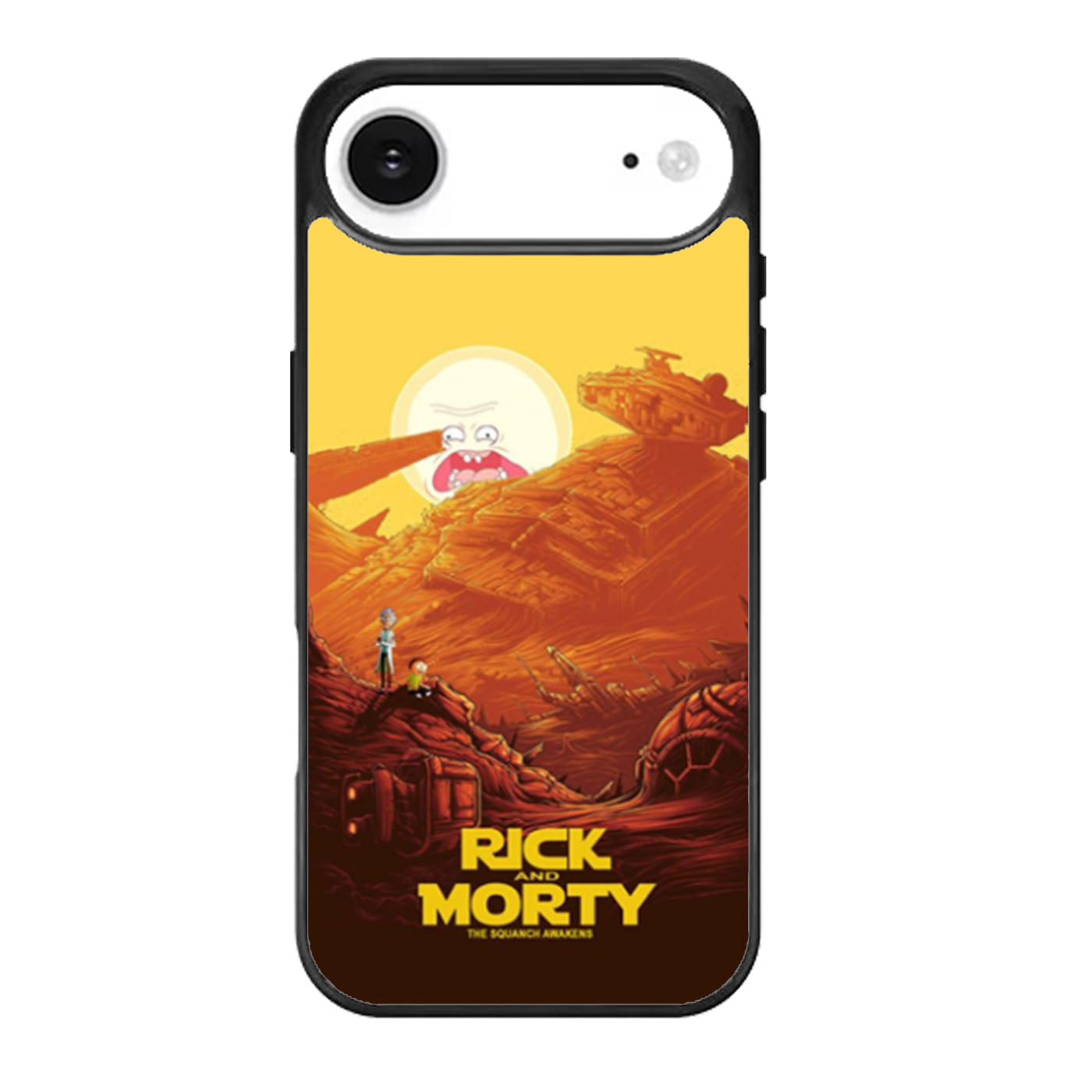 Rick and Morty Star Wars Squanch Awakens iPhone Air Case