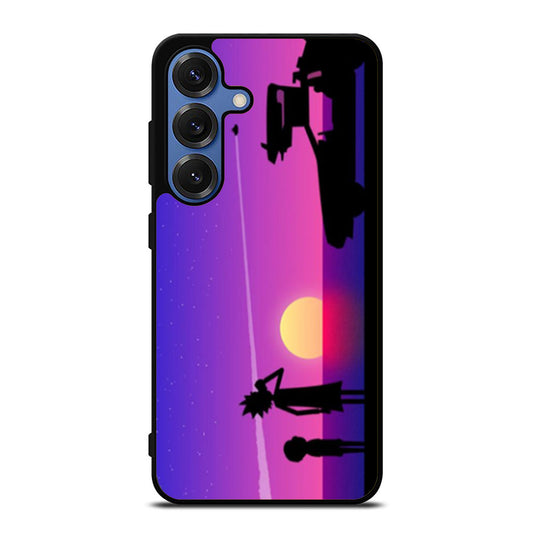 Rick and Morty Sunset Samsung S25 Ultra Case