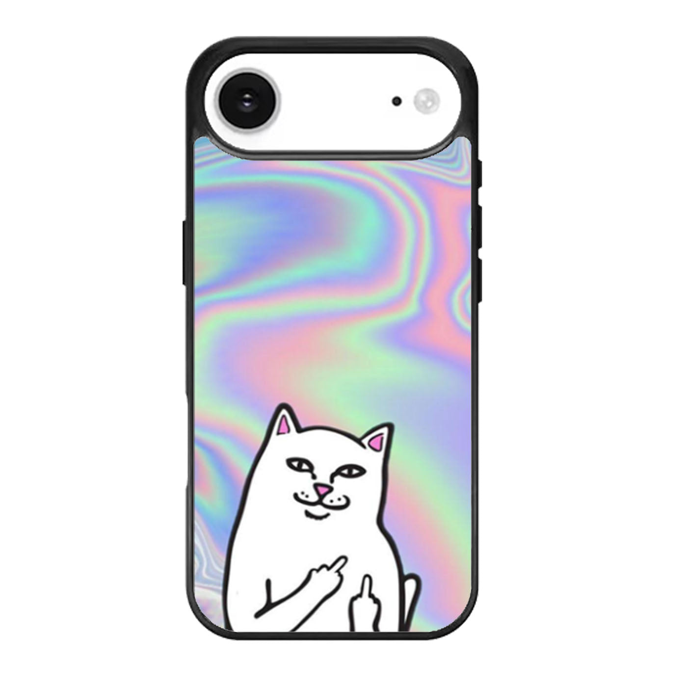 RipNDip Lord Nermal Cat Holographic iPhone Air Case