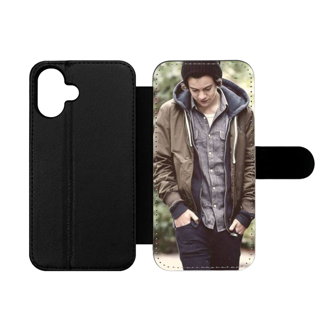 Rock Me Harry Styles with hand mark Wallet iPhone Case
