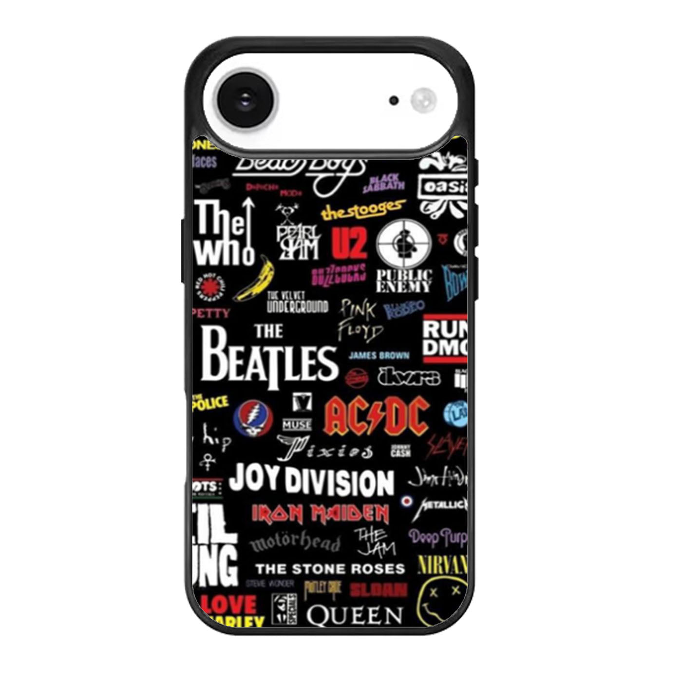 Rock n Roll Band Names Poster iPhone Air Case