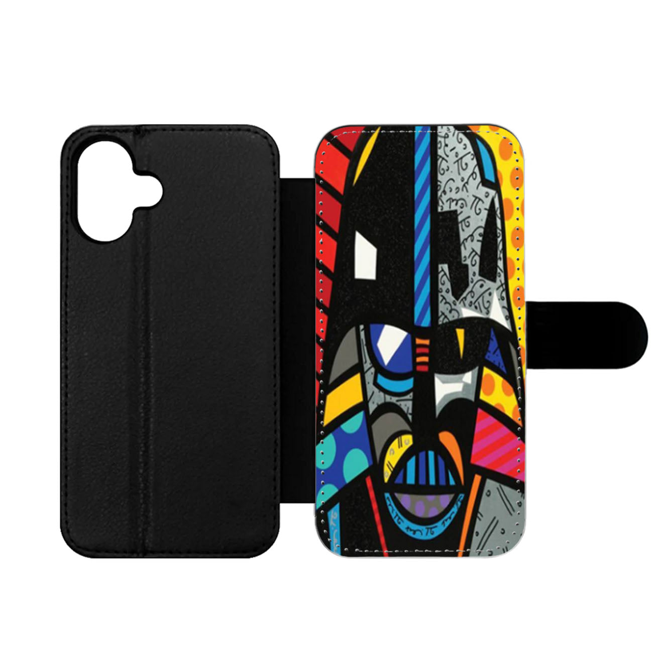 Romero Britto Darth Vader Star Wars Wallet iPhone Case