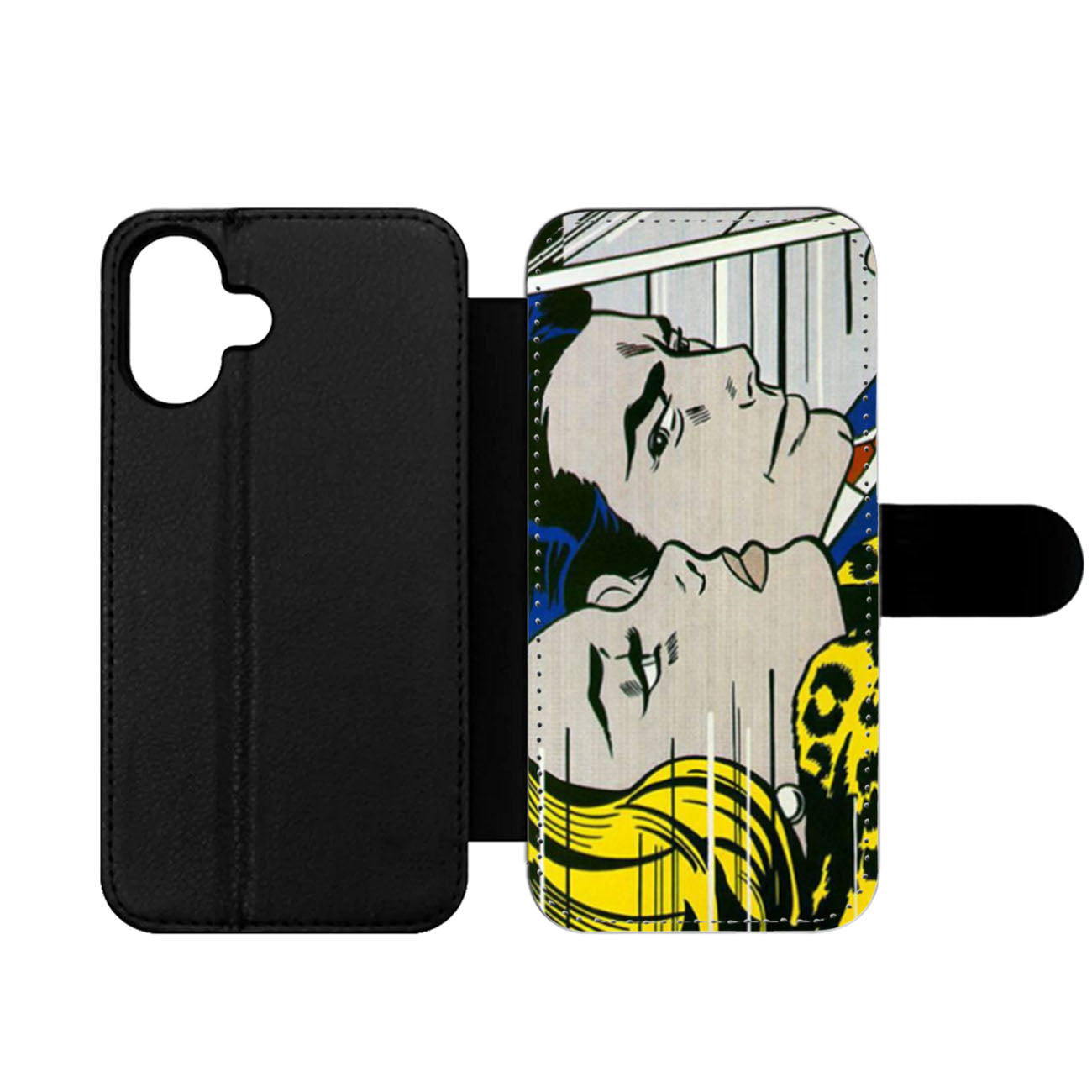 Roy Lichtenstein comics print Wallet iPhone Case