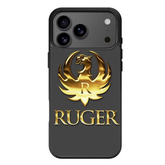 Ruger Logo Gold iPhone 17 Pro Max Case