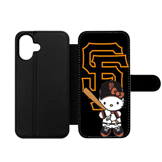 SAN FRANCISCO GIANTS HELLO KITTY Wallet iPhone Case