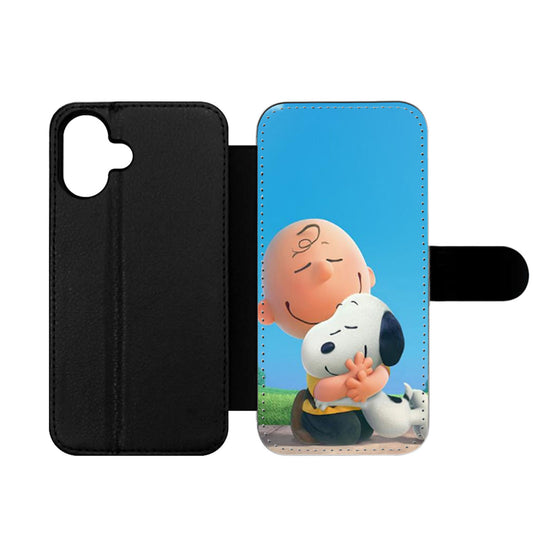 SNOOPY AND CHARLIE BROWN THE PEANUTS Wallet iPhone Case