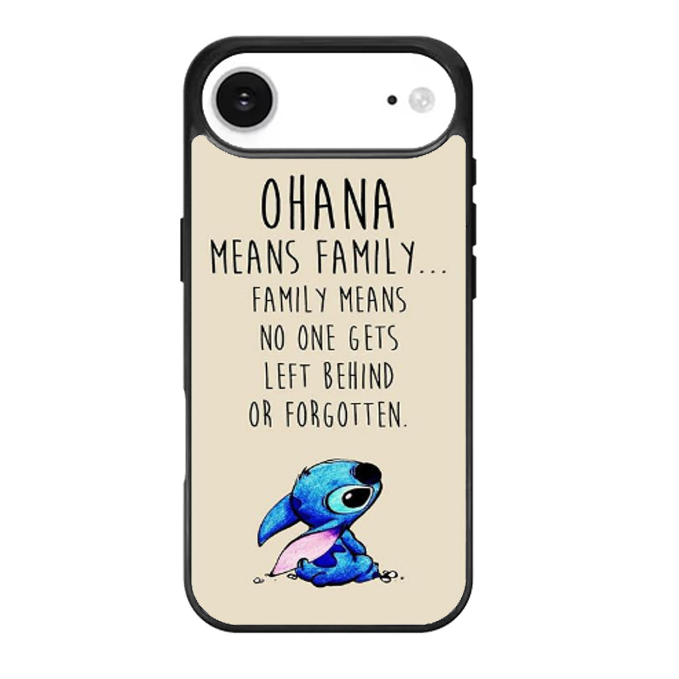 STITCH LILLO OHANA FAMILY QUOTES iPhone Air Case