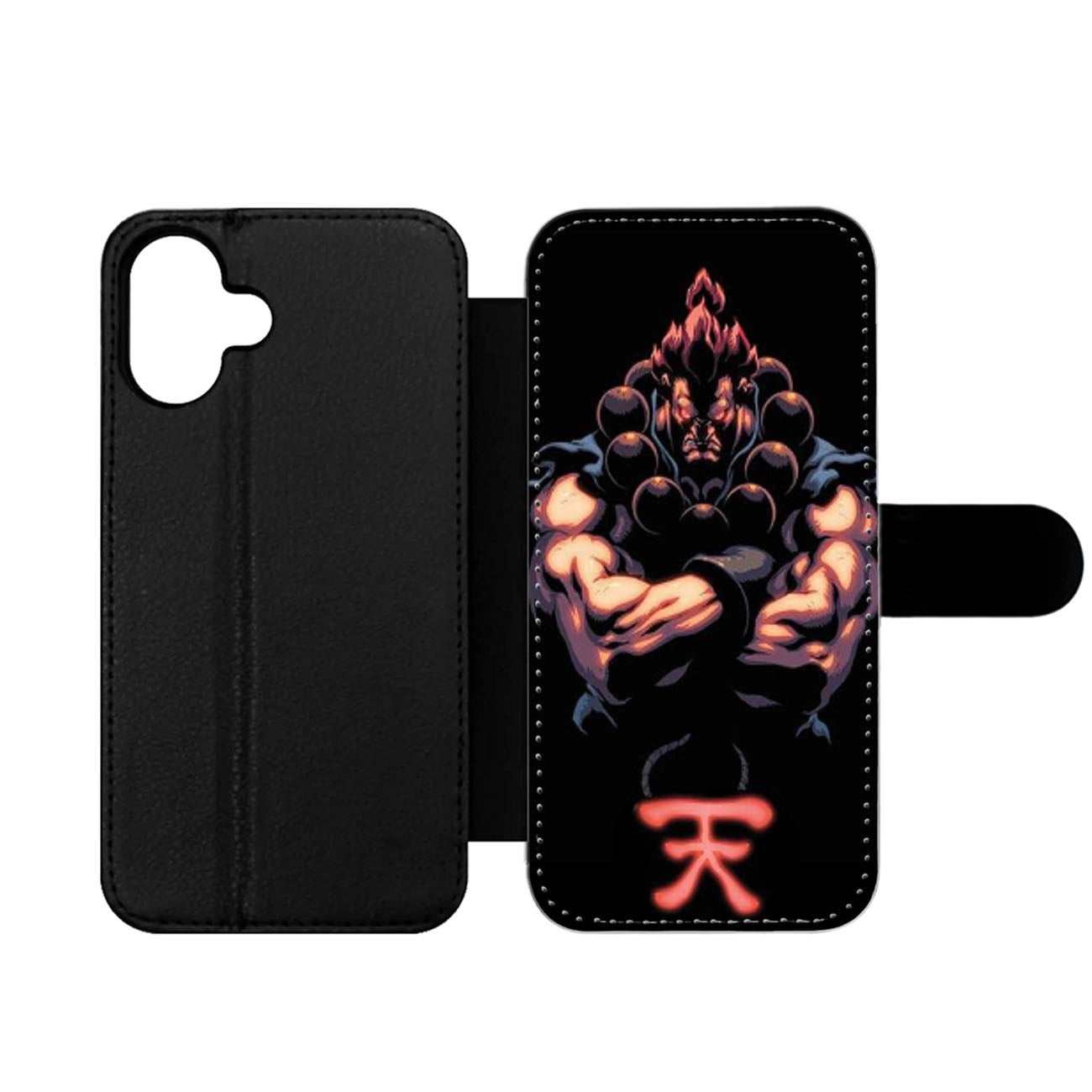 STREET FIGHTER AKUMA GOUKI Wallet iPhone Case