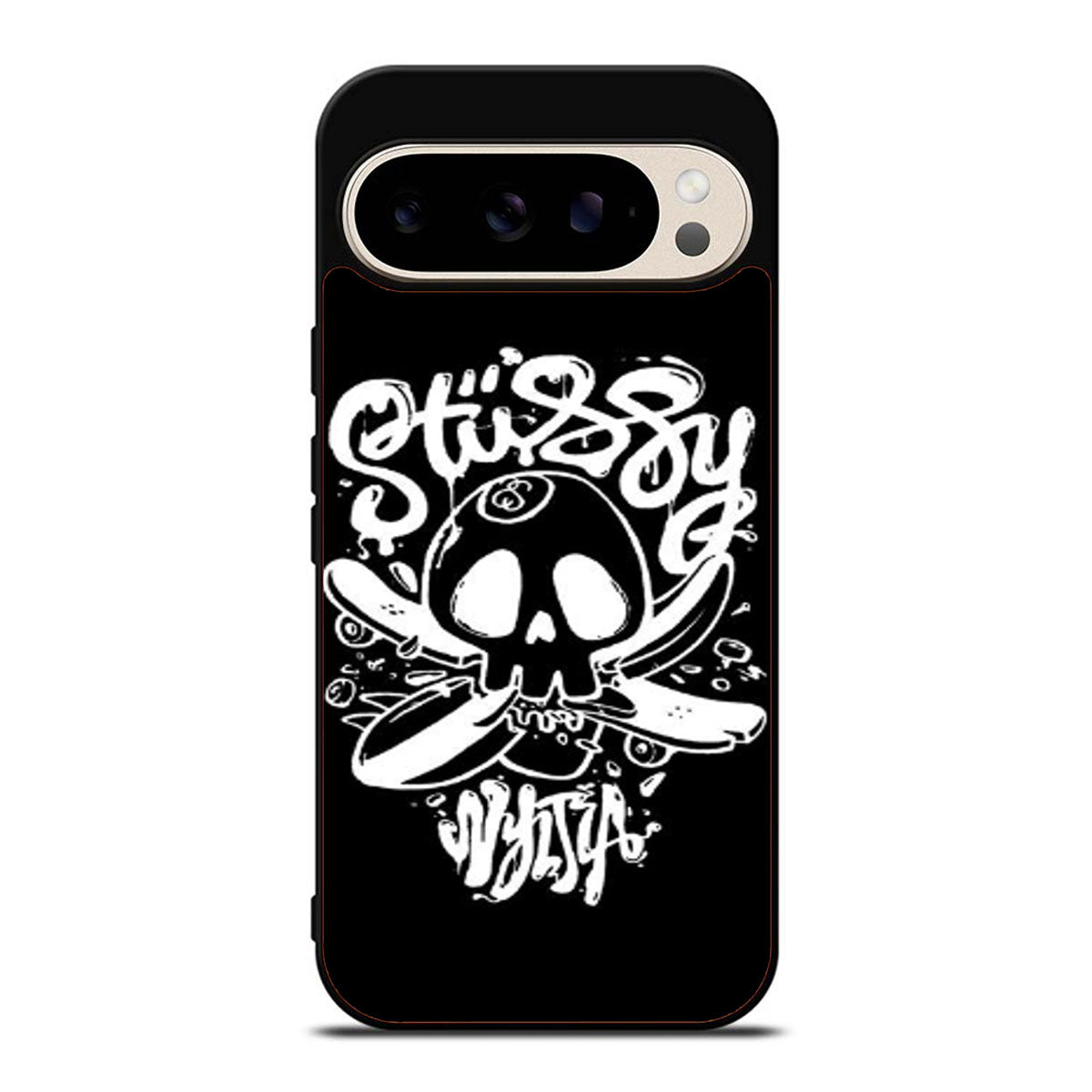 STUSSY SKULL LOGO Google Pixel 9 Pro Case