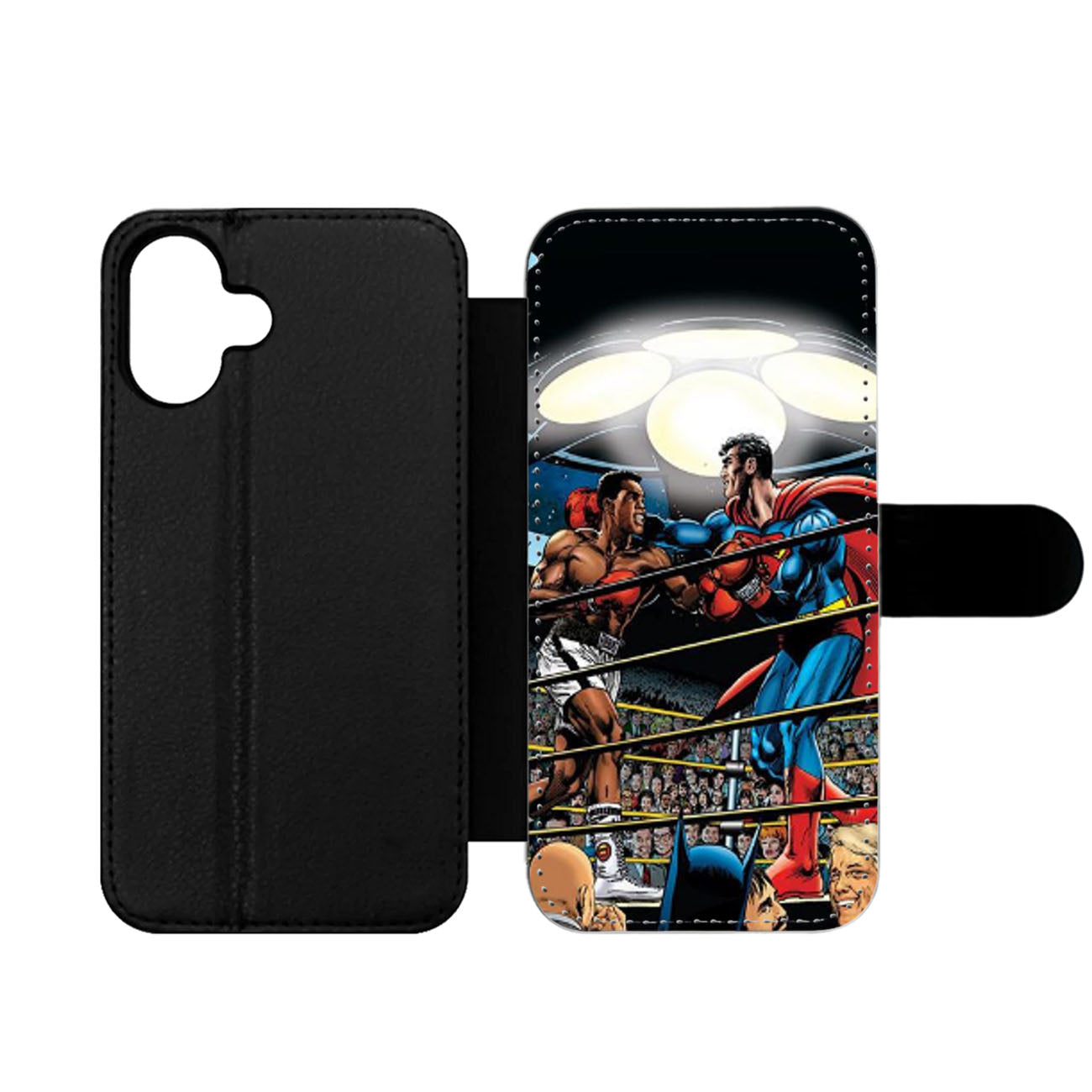 SUPERMAN VS MUHAMMAD ALI Wallet iPhone Case
